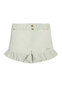 Guess Szorty jeansowe K3GD15 D50Z0 Biały Relaxed Fit ze sklepu MODIVO w kategorii Spodenki dziewczęce - zdjęcie 181135396