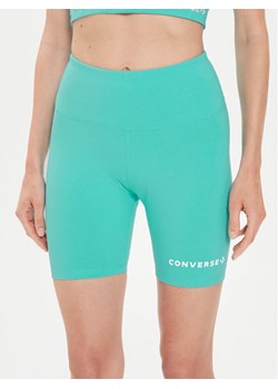Converse Szorty sportowe W Wordmark Bike Short 10024539-A12 Niebieski Skinny Fit ze sklepu MODIVO w kategorii Szorty - zdjęcie 181135535