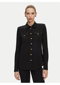 Balmain Koszula DF1HS050SD42 Czarny Regular Fit ze sklepu MODIVO w kategorii Koszule damskie - zdjęcie 181135556