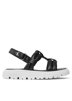 Calvin Klein Jeans Sandały Sandal V4A2-80514-1614 Czarny ze sklepu MODIVO w kategorii Sandały dziecięce - zdjęcie 181135678