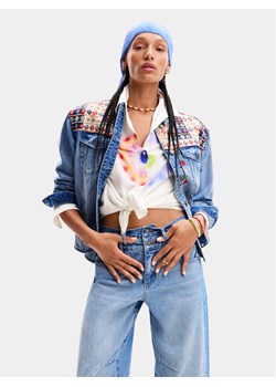 Desigual Kurtka jeansowa Donis 24SWED13 Niebieski Regular Fit ze sklepu MODIVO w kategorii Kurtki damskie - zdjęcie 181135738