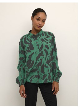 Kaffe Koszula Kapollie 10507800 Zielony Loose Fit ze sklepu MODIVO w kategorii Koszule damskie - zdjęcie 181135828