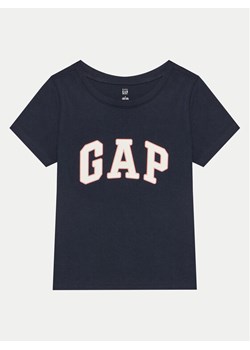 Gap T-Shirt 459909-10 Granatowy Regular Fit ze sklepu MODIVO w kategorii Bluzki dziewczęce - zdjęcie 181135889