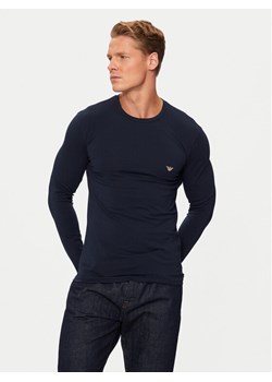 Emporio Armani Underwear Longsleeve 111023 4F512 00135 Granatowy Slim Fit ze sklepu MODIVO w kategorii T-shirty męskie - zdjęcie 181135948