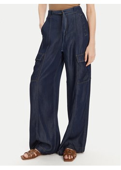 Guess Jeansy W5GA1T D5N61 Granatowy Wide Leg ze sklepu MODIVO w kategorii Jeansy damskie - zdjęcie 181135988