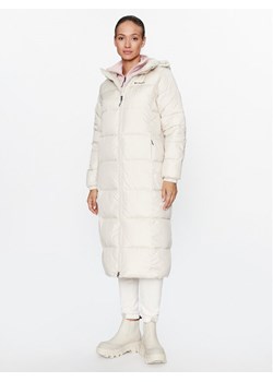 Columbia Kurtka zimowa Puffect™ Long Jacket Brązowy Regular Fit ze sklepu MODIVO w kategorii Kurtki damskie - zdjęcie 181135999