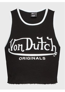 Von Dutch Top Ashley 6 231 048 Czarny Slim Fit ze sklepu MODIVO w kategorii Bluzki damskie - zdjęcie 181136036
