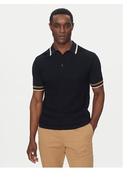 KARL LAGERFELD Polo 655017 552307 Granatowy Slim Fit ze sklepu MODIVO w kategorii T-shirty męskie - zdjęcie 181136037