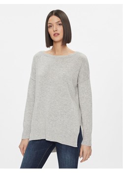 Kontatto Sweter 3M1083N Szary Regular Fit ze sklepu MODIVO w kategorii Swetry damskie - zdjęcie 181136075