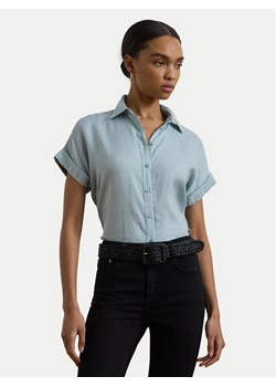 LAUREN RALPH LAUREN Koszula 200699152054 Błękitny Relaxed Fit ze sklepu MODIVO w kategorii Koszule damskie - zdjęcie 181136295