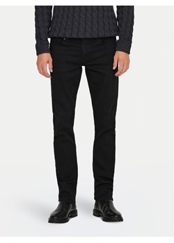 Only & Sons Jeansy Loom 22028637 Czarny Slim Fit ze sklepu MODIVO w kategorii Jeansy męskie - zdjęcie 181136349