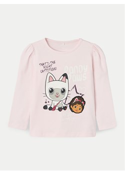 NAME IT Bluzka GABBY 13231866 Różowy Regular Fit ze sklepu MODIVO w kategorii Bluzki dziewczęce - zdjęcie 181136369