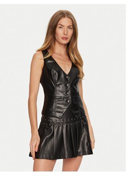 Guess Kamizelka New Fatima W4BH88 WF8P0 Czarny Slim Fit ze sklepu MODIVO w kategorii Kamizelki damskie - zdjęcie 181136377