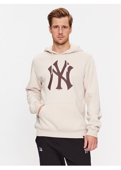 47 Brand Bluza New York Yankees BB017PEMIBR600207BN Écru Regular Fit ze sklepu MODIVO w kategorii Bluzy męskie - zdjęcie 181136416