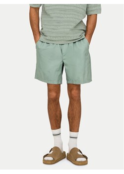 Only & Sons Szorty materiałowe Tel 22027949 Zielony Regular Fit - id: 0000304805394 - marki Only & Sons - 181136487 Only & Sons Szorty materiałowe Tel 22027949 Zielony Regular Fit ze sklepu MODIVO w kategorii Spodenki męskie - zdjęcie 181136487