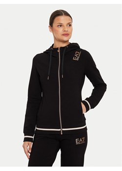 EA7 Emporio Armani Bluza 8NTM34 TJTXZ 0210 Czarny Regular Fit ze sklepu MODIVO w kategorii Bluzy damskie - zdjęcie 181136515