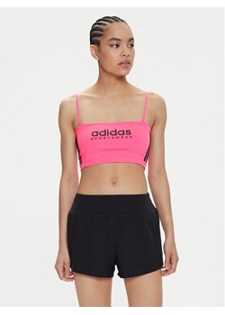 adidas Top Tiro Summer IS0730 Różowy Slim Fit ze sklepu MODIVO w kategorii Bluzki damskie - zdjęcie 181136577