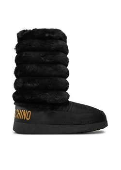 LOVE MOSCHINO Śniegowce JA24312G0LISH000 Czarny ze sklepu MODIVO w kategorii Śniegowce damskie - zdjęcie 181136657