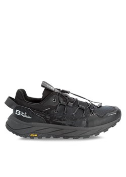 Jack Wolfskin Sneakersy Terraquest Low M 4056441 Czarny ze sklepu MODIVO w kategorii Buty trekkingowe męskie - zdjęcie 181136699
