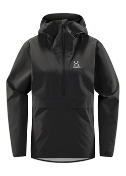 Haglöfs Kurtka przeciwdeszczowa Sparv 606220 Czarny Active Fit ze sklepu MODIVO w kategorii Kurtki damskie - zdjęcie 181136998