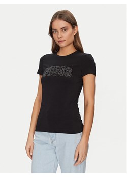Guess T-Shirt W5GI04 J1314 Czarny Slim Fit ze sklepu MODIVO w kategorii Bluzki damskie - zdjęcie 181137025