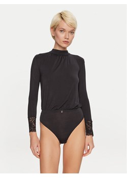 Emporio Armani Underwear Body 164880 4F221 00020 Czarny Regular Fit ze sklepu MODIVO w kategorii Bluzki damskie - zdjęcie 181137048