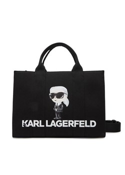 KARL LAGERFELD Torebka A2W50047 Czarny ze sklepu MODIVO w kategorii Torby Shopper bag - zdjęcie 181137265