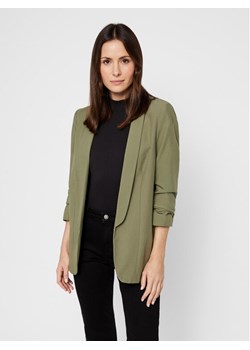 Pieces Marynarka 17090996 Zielony Regular Fit ze sklepu MODIVO w kategorii Marynarki damskie - zdjęcie 181137386