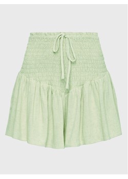 Gina Tricot Szorty materiałowe 19970 Zielony Regular Fit ze sklepu MODIVO w kategorii Szorty - zdjęcie 181137405