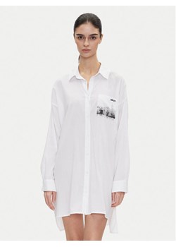 DKNY Koszula nocna YI30048 Biały Relaxed Fit ze sklepu MODIVO w kategorii Koszule nocne - zdjęcie 181137477