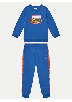Puma Dres Hot Wheels 630073 Niebieski Regular Fit ze sklepu MODIVO w kategorii Dresy dla niemowlaka - zdjęcie 181137539