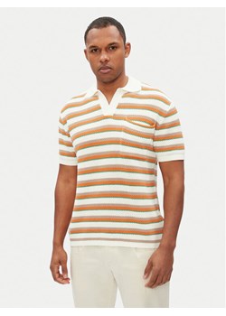 Pepe Jeans Polo PM702510 Beżowy Regular Fit ze sklepu MODIVO w kategorii T-shirty męskie - zdjęcie 181137548