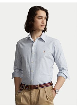 Polo Ralph Lauren Koszula 710792041004 Błękitny Custom Fit ze sklepu MODIVO w kategorii Koszule męskie - zdjęcie 181137568