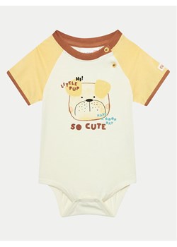 Coccodrillo Body dziecięce WC4112201HBN Beżowy ze sklepu MODIVO w kategorii Body niemowlęce - zdjęcie 181137649
