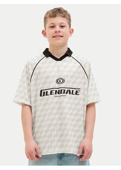 Jack&Jones Junior Polo 12278700 Beżowy Loose Fit ze sklepu MODIVO w kategorii T-shirty chłopięce - zdjęcie 181137779