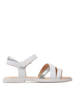 Geox Sandały J Sandal Karly Girl J5235D00254C1000 S Biały ze sklepu MODIVO w kategorii Sandały dziecięce - zdjęcie 181137858