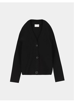 Coccodrillo Kardigan ZC3172201MGJ Czarny Regular Fit ze sklepu MODIVO w kategorii Swetry dziewczęce - zdjęcie 181137938