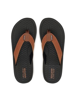 Skechers Japonki Tantric-Copano 205097/BRN Brązowy ze sklepu MODIVO w kategorii Klapki męskie - zdjęcie 181137947