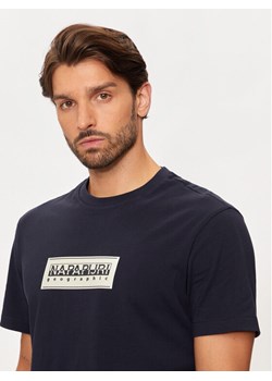Napapijri T-Shirt S-box Logo NP0A4I3L Granatowy Regular Fit - id: 0000304197154 - marki Napapijri - 181138109 Napapijri T-Shirt S-box Logo NP0A4I3L Granatowy Regular Fit ze sklepu MODIVO w kategorii T-shirty męskie - zdjęcie 181138109