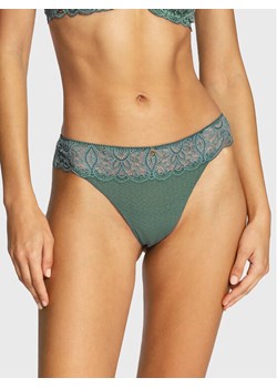 Selmark Stringi Francesca 60901 Zielony ze sklepu MODIVO w kategorii Majtki damskie - zdjęcie 181138165