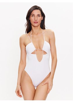Calvin Klein Swimwear Strój kąpielowy KW0KW02028 Biały ze sklepu MODIVO w kategorii Stroje kąpielowe - zdjęcie 181138209
