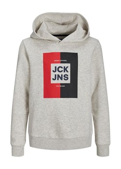 Jack&Jones Junior Bluza 12237105 Szary Regular Fit ze sklepu MODIVO w kategorii Bluzy chłopięce - zdjęcie 181138266
