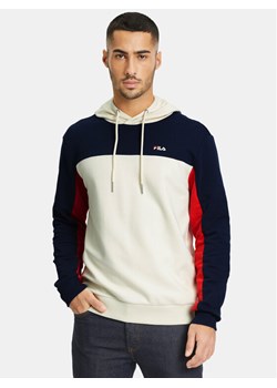 Fila Bluza FAM0501 Écru Regular Fit ze sklepu MODIVO w kategorii Bluzy męskie - zdjęcie 181138345