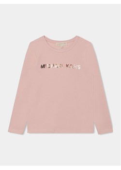 MICHAEL KORS KIDS Bluzka R15195 Różowy Regular Fit ze sklepu MODIVO w kategorii Bluzki dziewczęce - zdjęcie 181138368