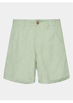 United Colors Of Benetton Szorty materiałowe 4BE7C901E Zielony Regular Fit ze sklepu MODIVO w kategorii Spodenki chłopięce - zdjęcie 181138437
