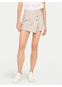 ONLY Spódnico-szorty Milly 15338617 Beżowy Regular Fit ze sklepu MODIVO w kategorii Szorty - zdjęcie 181138485