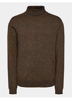 Blend Golf 20715851 Brązowy Regular Fit ze sklepu MODIVO w kategorii Swetry męskie - zdjęcie 181138608