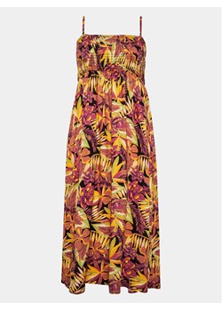 Roxy Sukienka letnia Remember Sun Wvsk ERJWK03146 Szary Slim Fit ze sklepu MODIVO w kategorii Sukienki - zdjęcie 181138828
