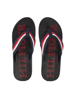 Tommy Hilfiger Japonki Massage Beach Sandal FM0FM05443 Granatowy ze sklepu MODIVO w kategorii Klapki męskie - zdjęcie 181138857