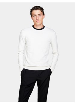 Sisley Sweter 10F2S1C78 Beżowy Slim Fit ze sklepu MODIVO w kategorii Swetry męskie - zdjęcie 181138878